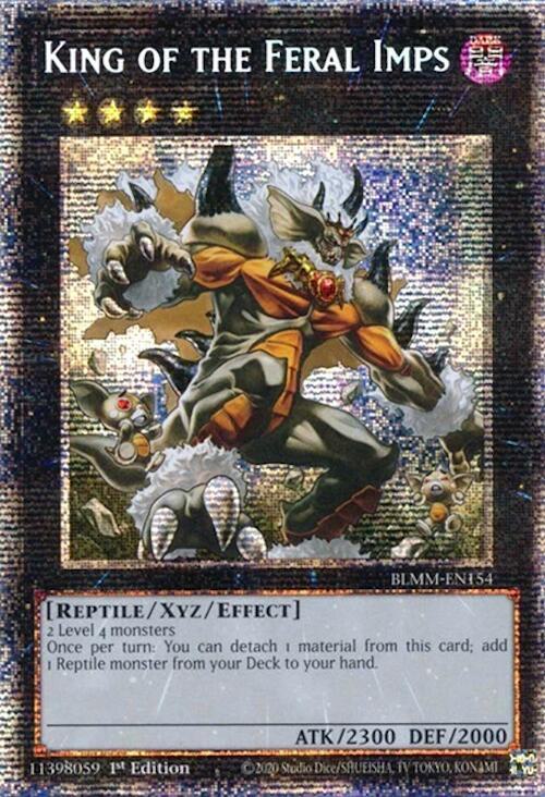 King of the Feral Imps - BLMM-EN154 - Starlight Rare - 1st Edition