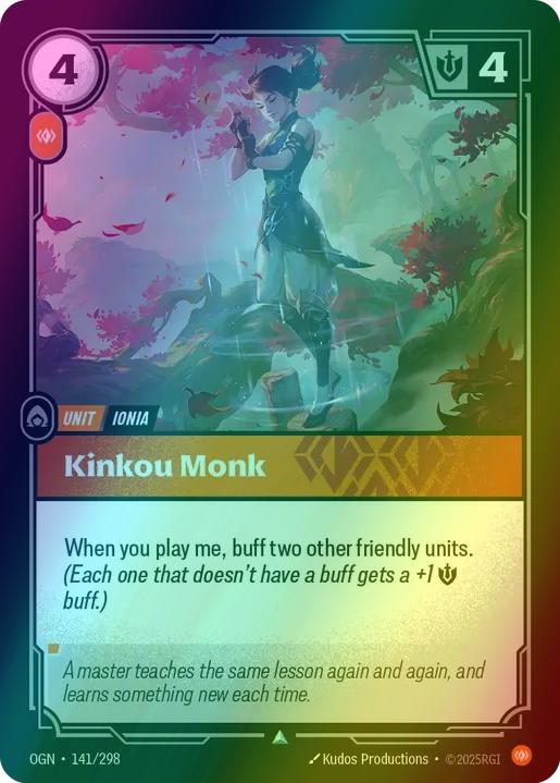 Kinkou Monk - 141/298 [Origins] [Foil]