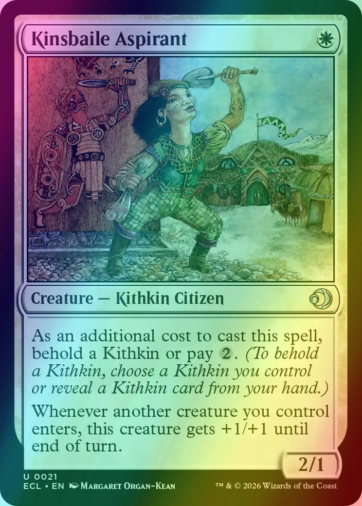 Kinsbaile Aspirant [21] [Lorwyn Eclipsed] [Foil]