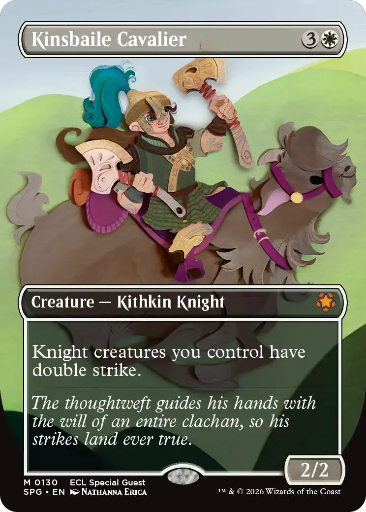 Kinsbaile Cavalier [130] [Borderless] [Special Guests] [Non-Foil]