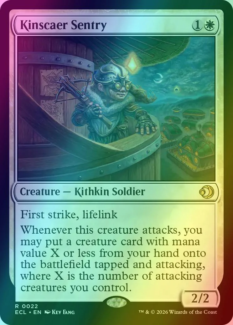 Kinscaer Sentry [22] [Lorwyn Eclipsed] [Foil]