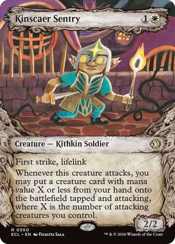 Kinscaer Sentry [300] [Fable Frame] [Lorwyn Eclipsed] [Non-Foil]