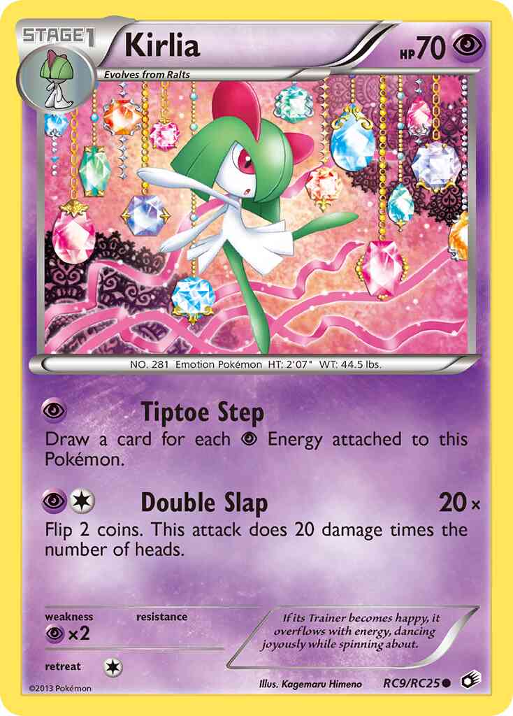 Kirlia - RC9/RC25 - Common [bw11-RC9] [Holo]