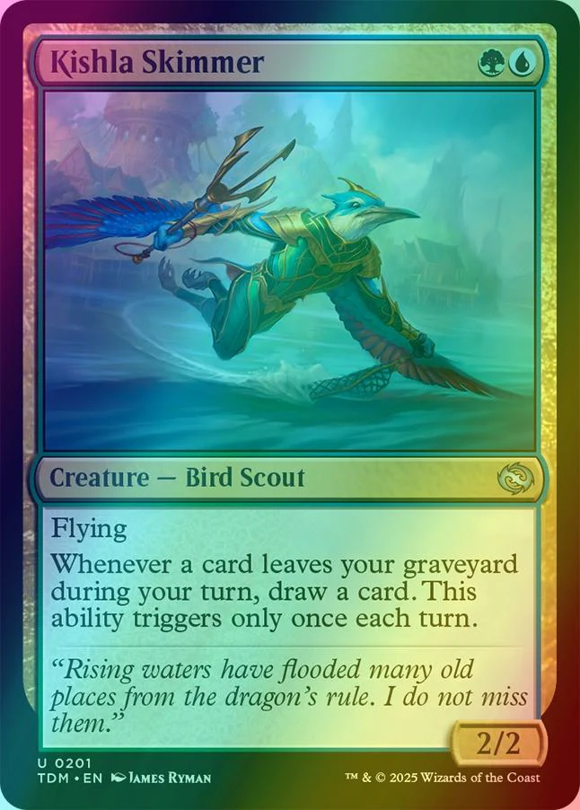 Kishla Skimmer [201] [Tarkir: Dragonstorm] [Foil]
