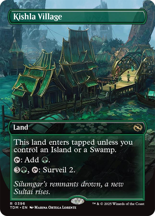 Kishla Village [396] [Borderless] [Tarkir: Dragonstorm] [Non-Foil]