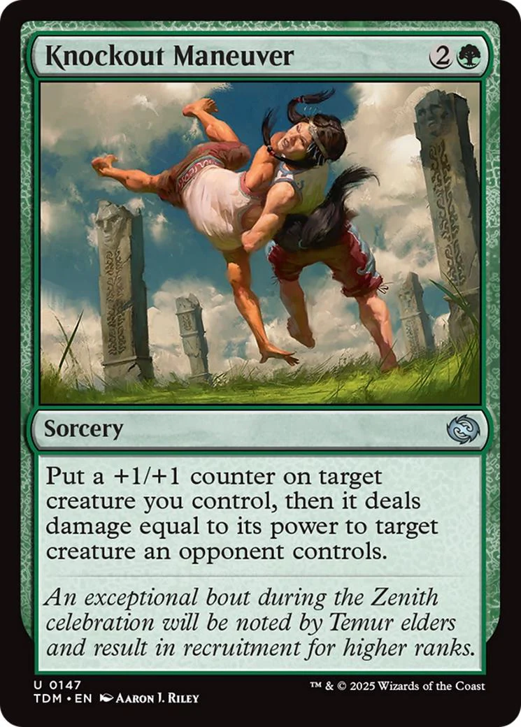 Knockout Maneuver [147] [Tarkir: Dragonstorm] [Non-Foil]