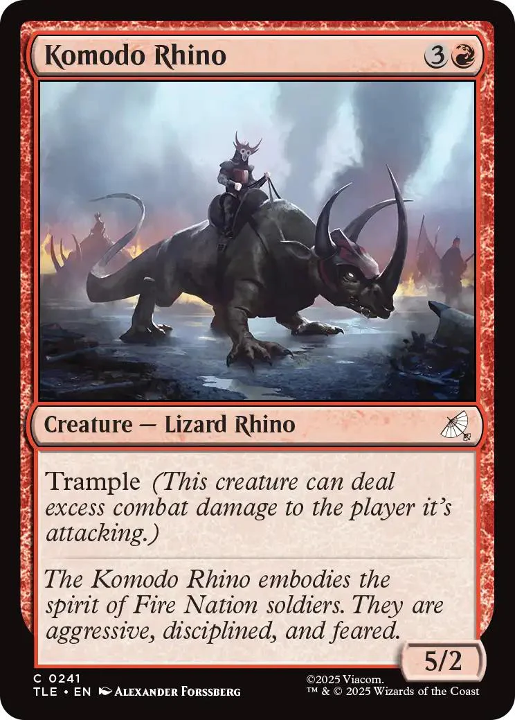 Komodo Rhino [241] [Avatar: The Last Airbender Eternal] [Non-Foil]