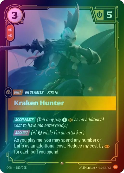Kraken Hunter - 150/298 [Origins] [Foil]