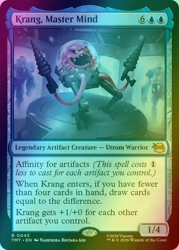 Krang, Master Mind [43] [Teenage Mutant Ninja Turtles] [Foil]