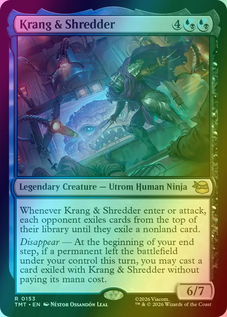 Krang & Shredder [153] [Teenage Mutant Ninja Turtles] [Foil]
