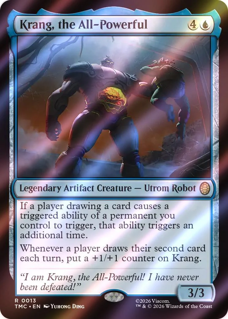 Krang, the All-Powerful [13] [Teenage Mutant Ninja Turtles Eternal] [Surge Foil]