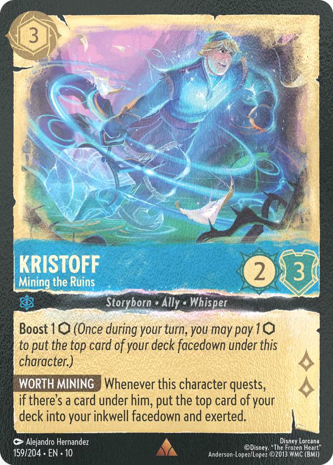 Kristoff - Mining the Ruins - 159/204 [Whispers in the Well] [Cold Foil]
