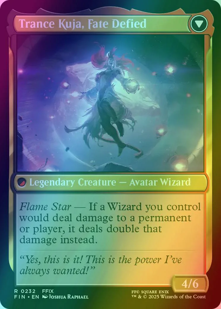 Kuja, Genome Sorcerer // Trance Kuja, Fate Defied [232] [FINAL FANTASY] [Foil] - Image 2