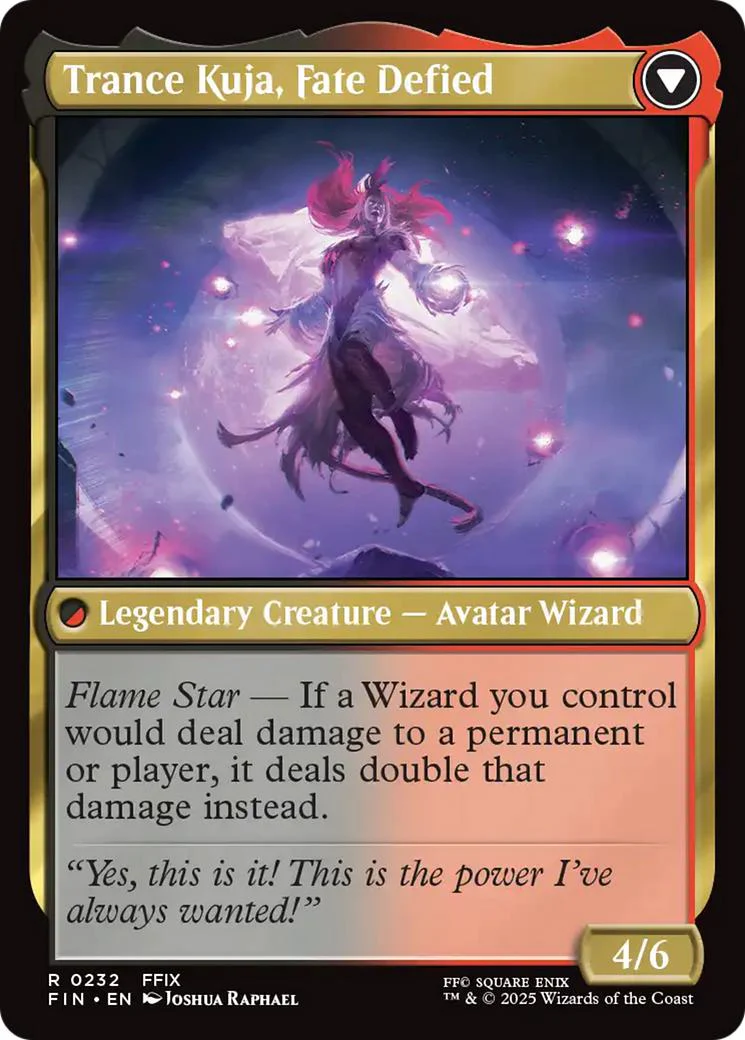Kuja, Genome Sorcerer // Trance Kuja, Fate Defied [232] [FINAL FANTASY] [Non-Foil] - Image 2
