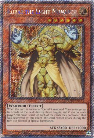 Kuraz the Light Monarch - RA04-EN133 - Platinum Secret Rare - 1st Edition