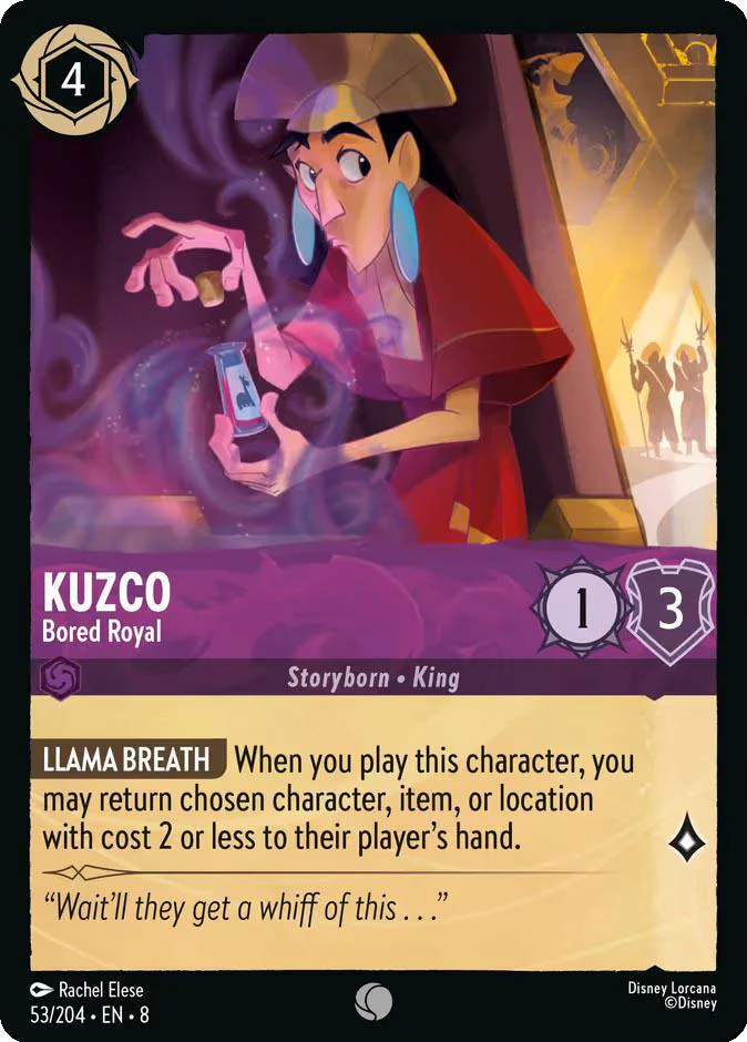 Kuzco - Bored Royal - 53/204 [Reign of Jafar] [Non-Foil]