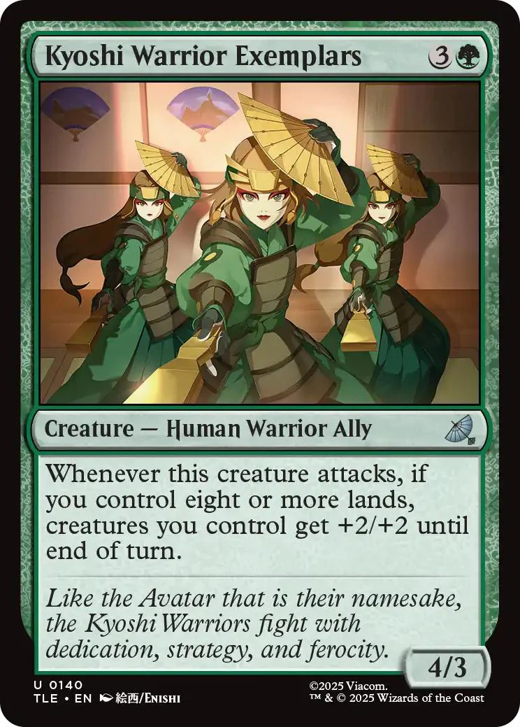 Kyoshi Warrior Exemplars [140] [Avatar: The Last Airbender Eternal] [Non-Foil]