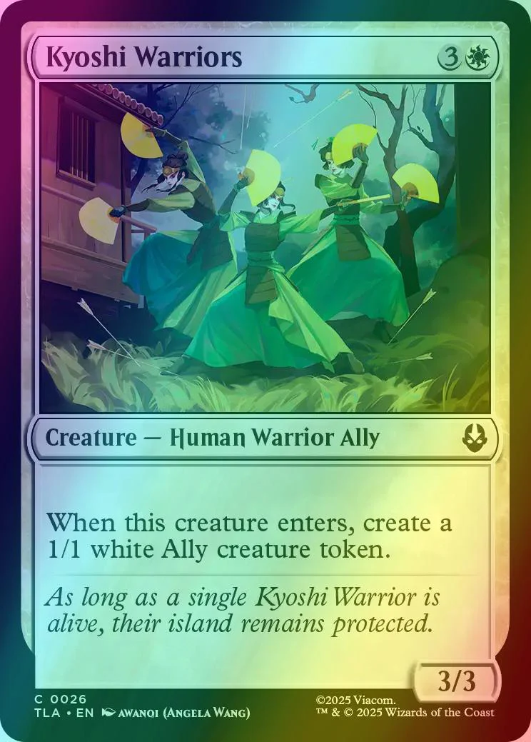 Kyoshi Warriors [26] [Avatar: The Last Airbender] [Foil]
