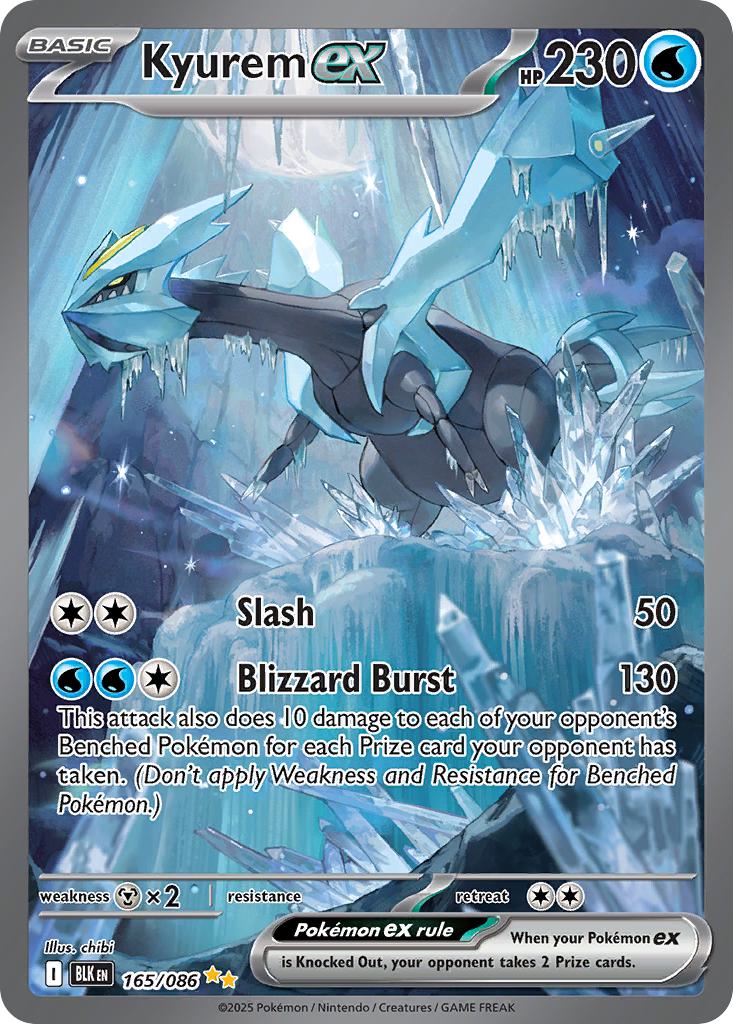 Kyurem ex - 165/086 - Special Illustration Rare [sv105b-165] [Ultra]