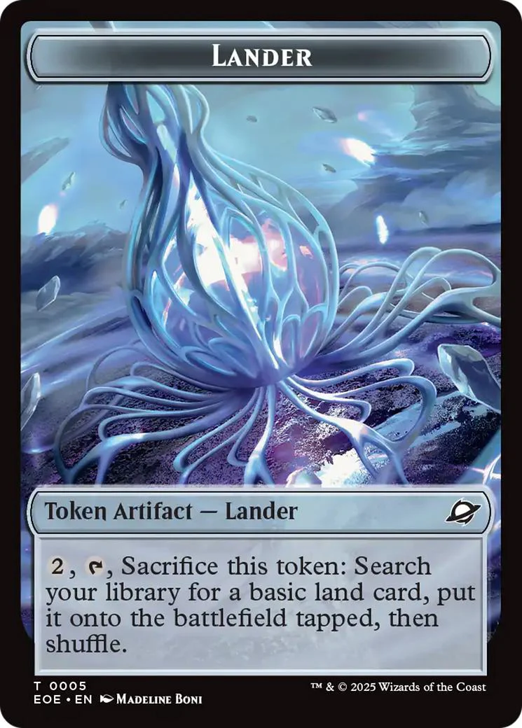 Lander Token (05) // Robot Token (10) [Edge of Eternities: Tokens] [Non-Foil]