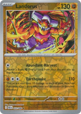 Landorus - 053/086 - Rare [sv105b-053] [Reverse Holo]