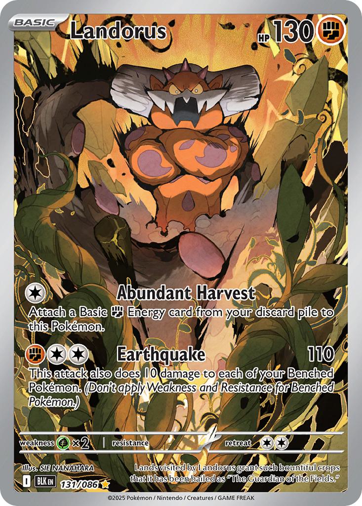 Landorus - 131/086 - Illustration Rare [sv105b-131] [Ultra]