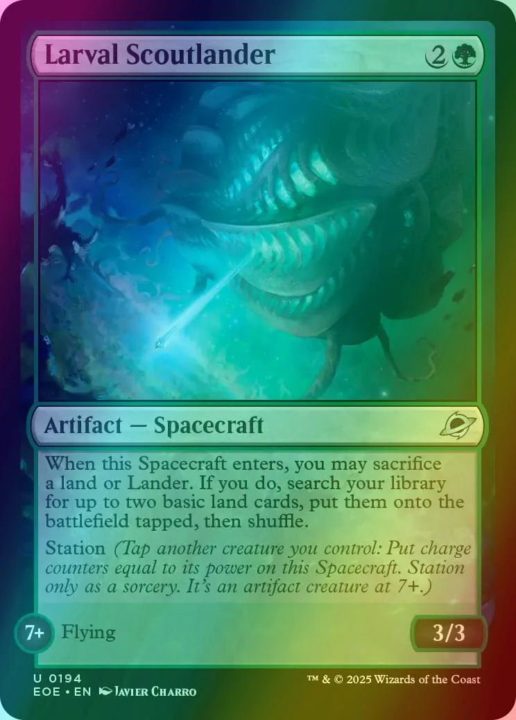 Larval Scoutlander [194] [Edge of Eternities] [Foil]
