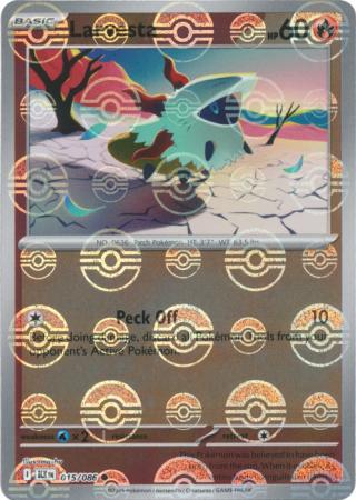 Larvesta - Poké Ball Pattern - 015/086 - Common [sv105b-015] [Reverse Holo]