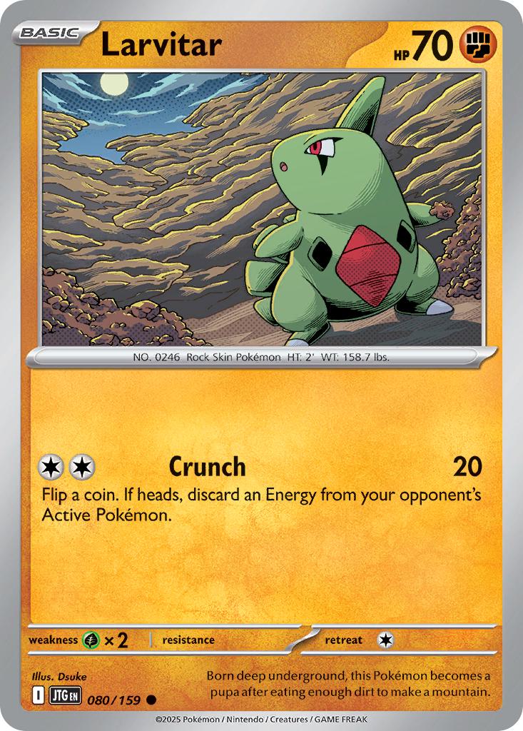 Larvitar - 080/159 - Common [sv09-080] [Non-Holo]