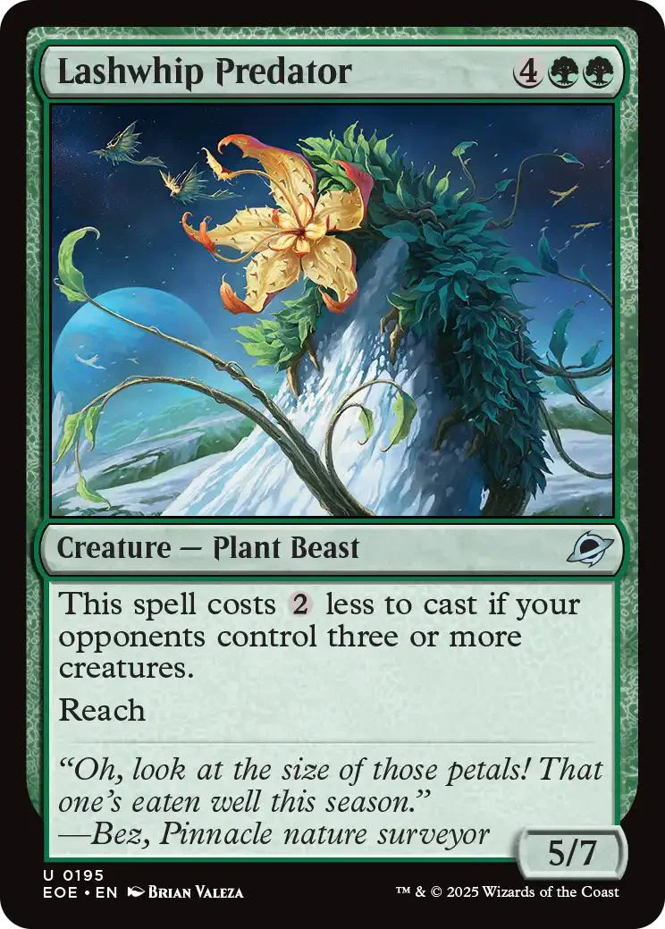 Lashwhip Predator [195] [Edge of Eternities] [Non-Foil]