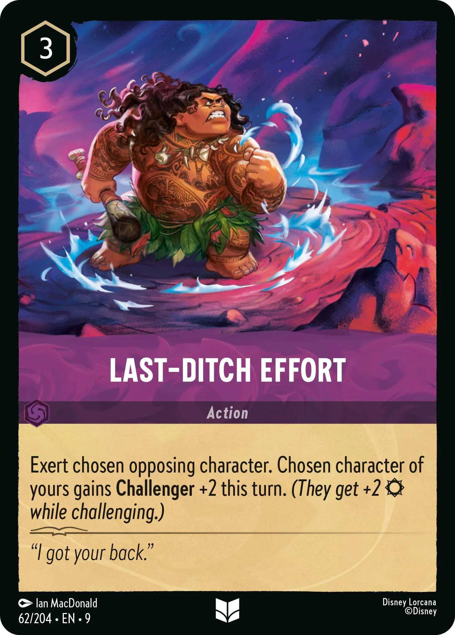 Last-Ditch Effort - 62/204 [Fabled] [Non-Foil]