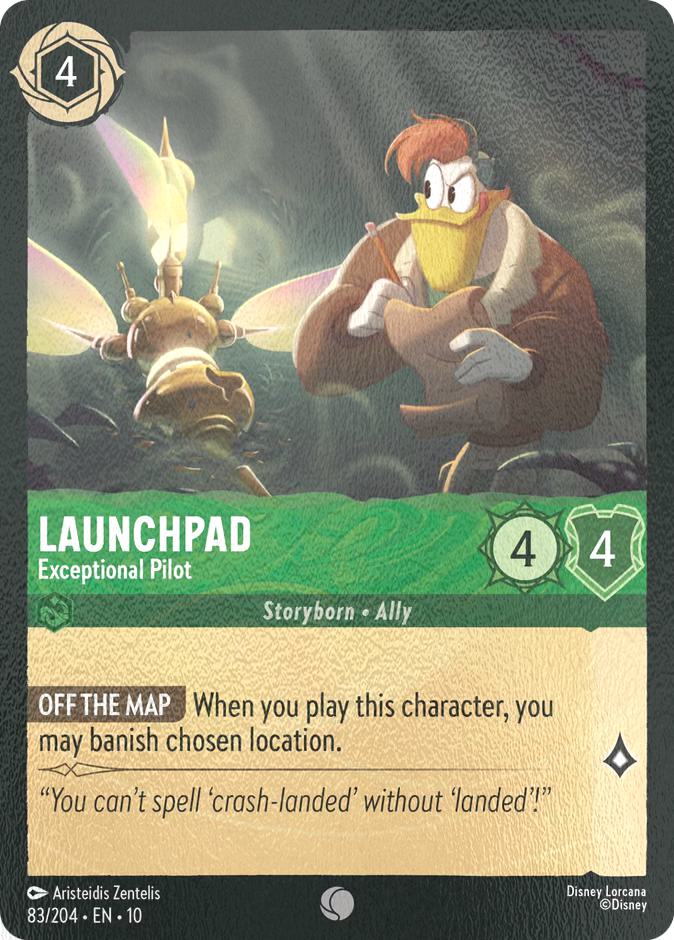 Launchpad - Exceptional Pilot - 83/204 [Whispers in the Well] [Cold Foil]