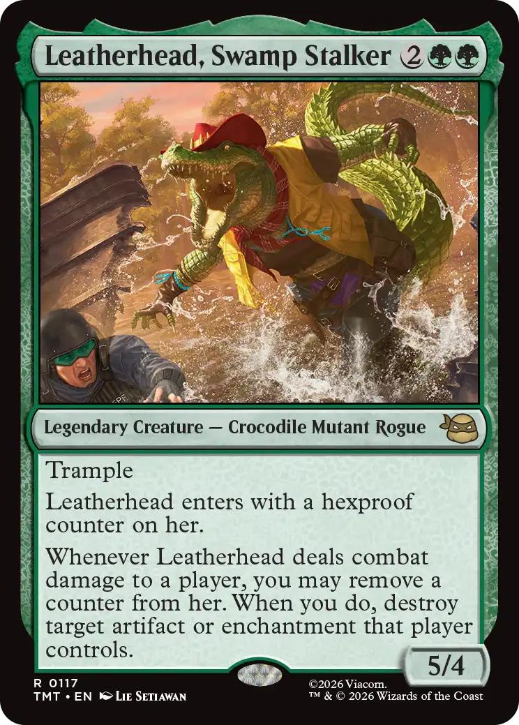 Leatherhead, Swamp Stalker [117] [Teenage Mutant Ninja Turtles] [Non-Foil]