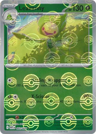 Leavanny - Poké Ball Pattern - 003/086 - Uncommon [sv105w-003] [Reverse Holo]