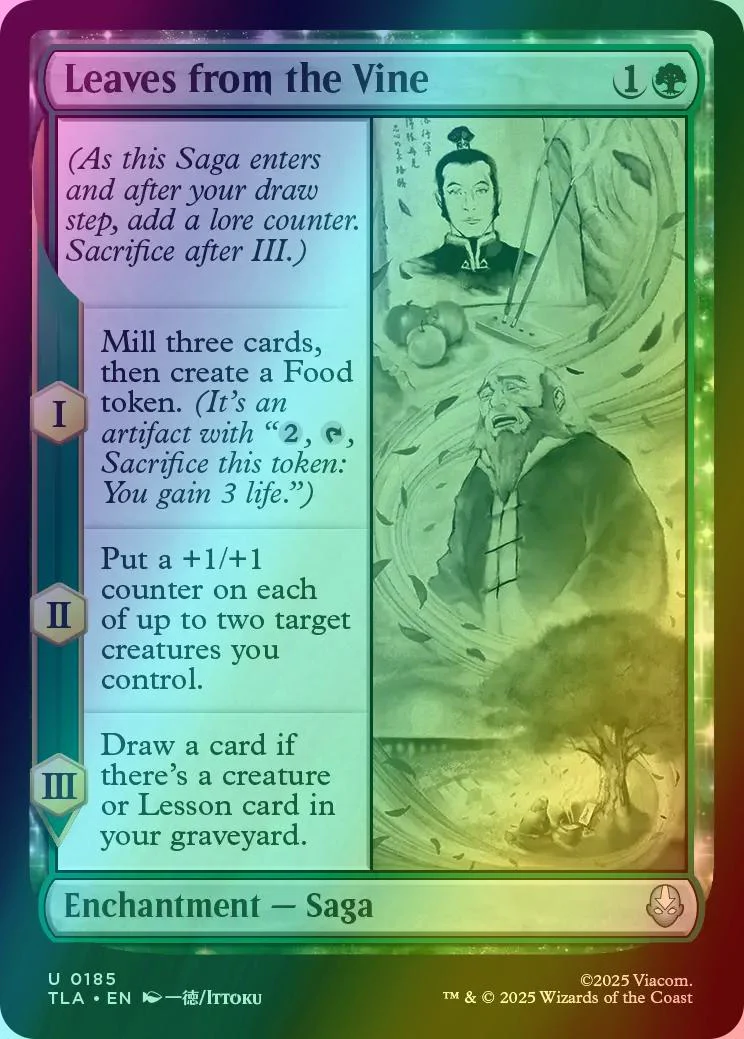 Leaves from the Vine [185] [Avatar: The Last Airbender] [Foil]
