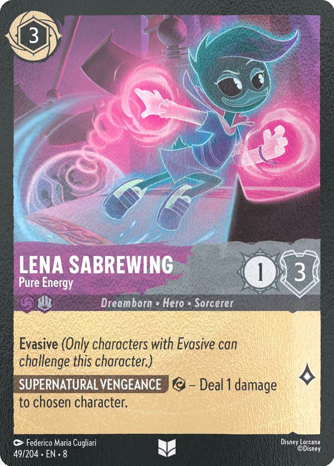 Lena Sabrewing - Pure Energy - 49/204 [Reign of Jafar] [Cold Foil]