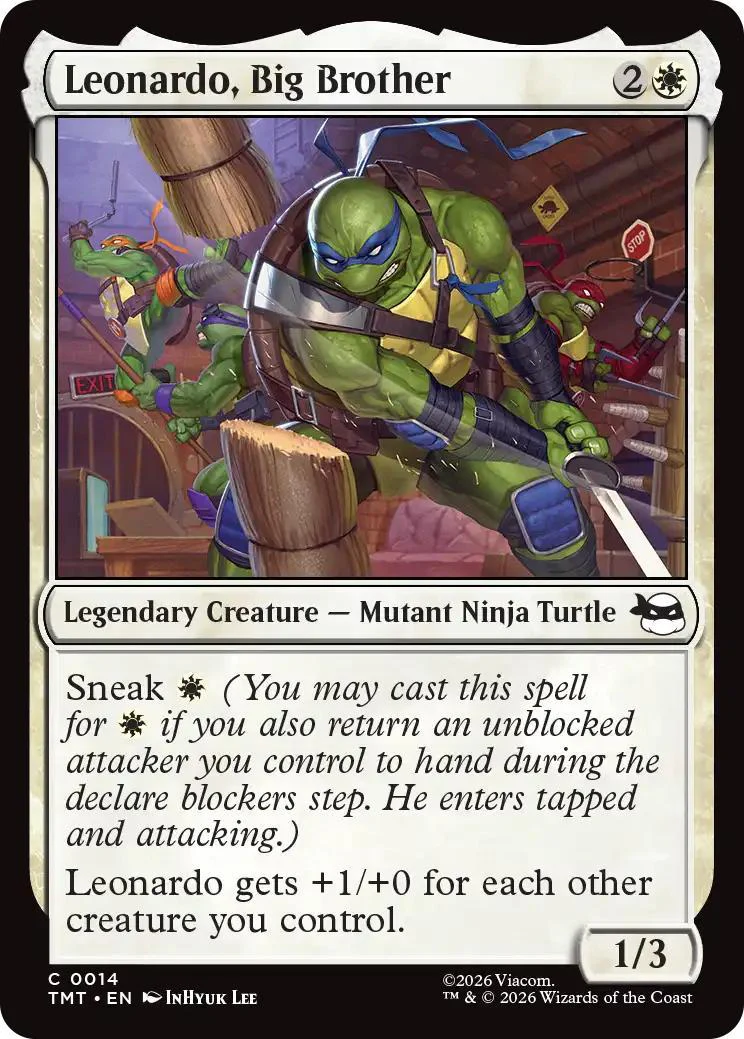 Leonardo, Big Brother [14] [Teenage Mutant Ninja Turtles] [Non-Foil]