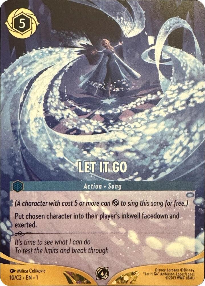 Let It Go (Disney Lorcana Challenge) - 10/C2 [Disney Lorcana Promo Cards] [Non-Foil]