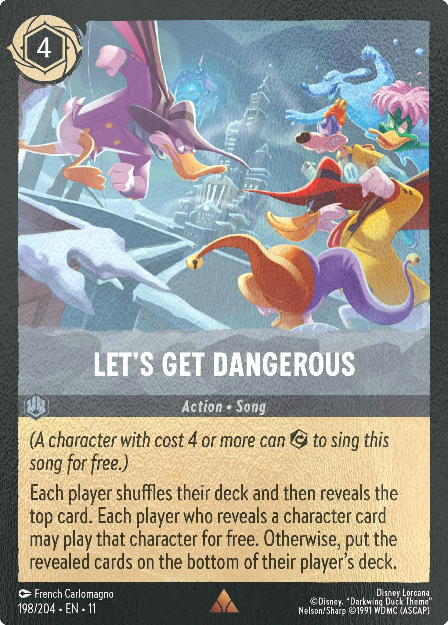 Let's Get Dangerous - 198/204 [Winterspell] [Cold Foil]
