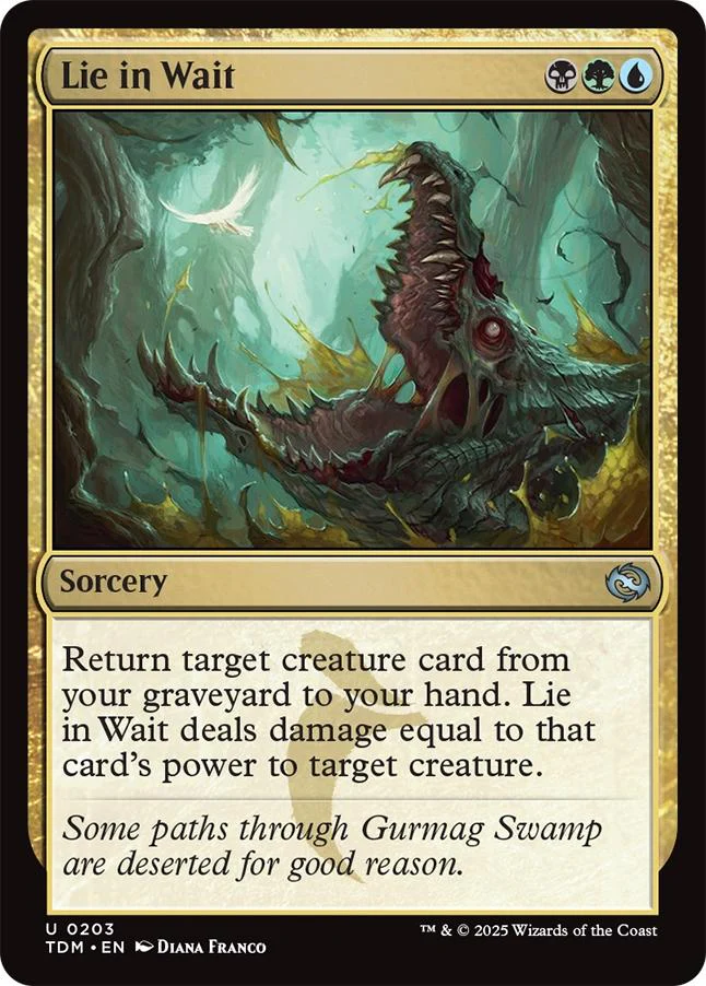 Lie in Wait [203] [Tarkir: Dragonstorm] [Non-Foil]