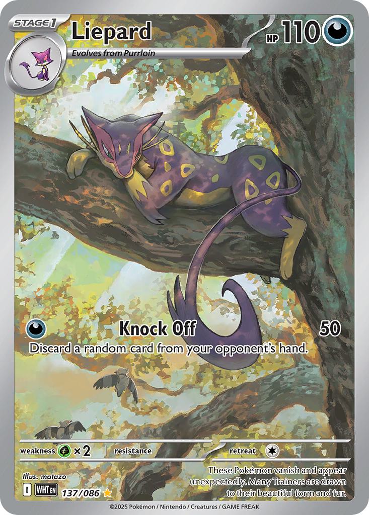 Liepard - 137/086 - Illustration Rare [sv105w-137] [Ultra]