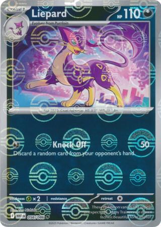 Liepard - Poké Ball Pattern - 056/086 - Uncommon [sv105w-056] [Reverse Holo]