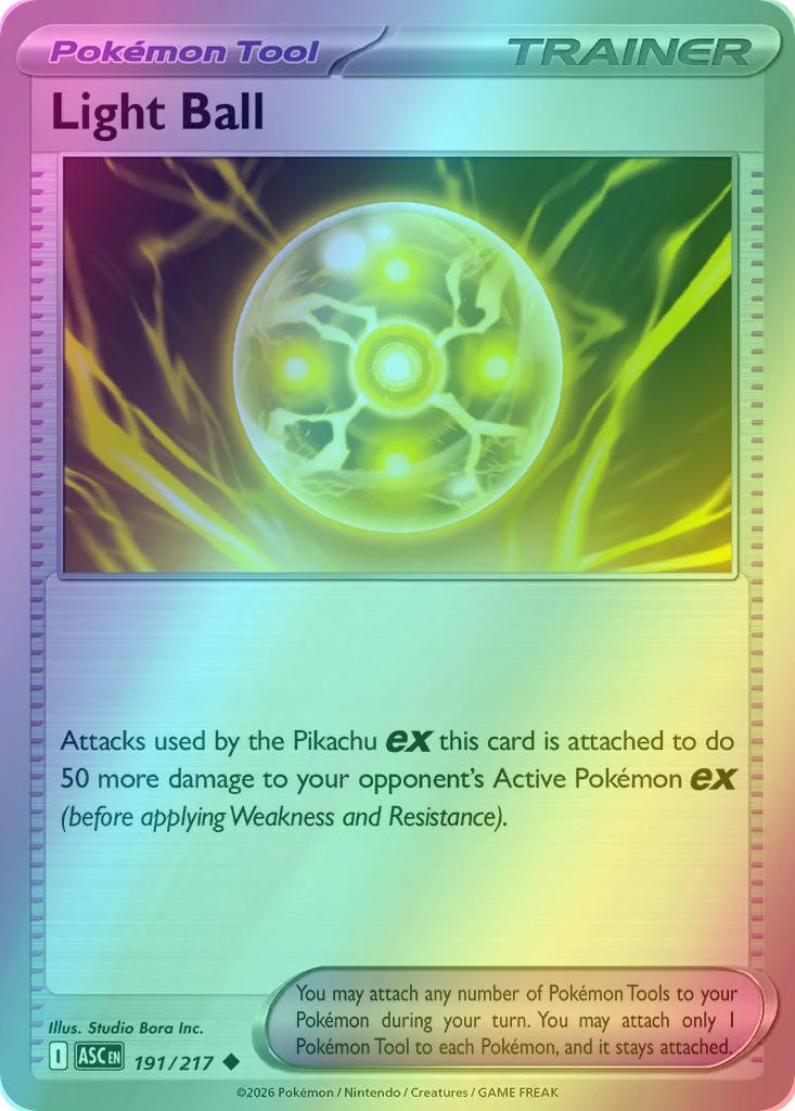 Light Ball - 191/217 - Uncommon [me025-191] [Reverse Holo]