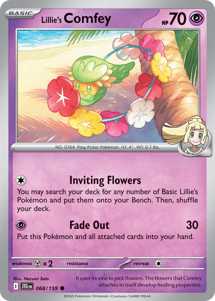 Lillie's Comfey - 068/159 - Common [sv09-068] [Non-Holo]