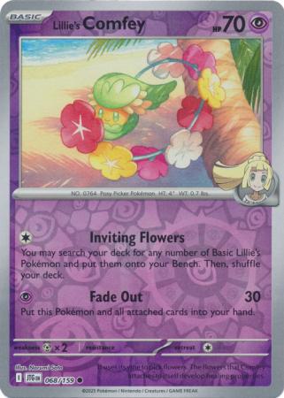 Lillie's Comfey - 068/159 - Common [sv09-068] [Reverse Holo]
