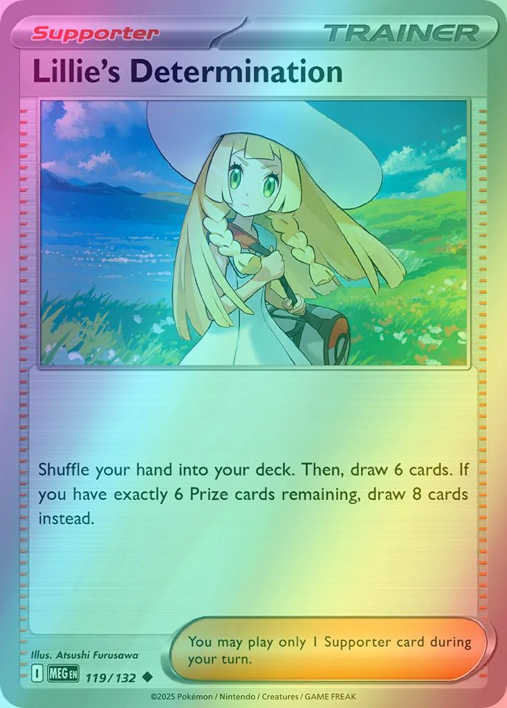 Lillie's Determination - 119/132 - Uncommon [me01-119] [Reverse Holo]