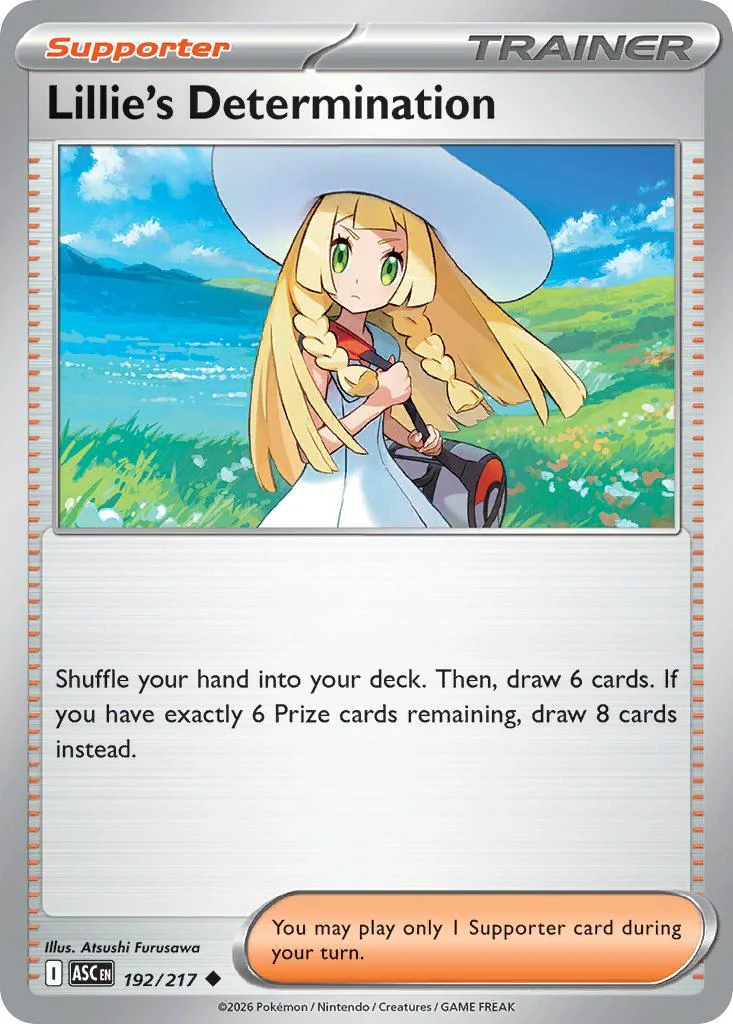 Lillie's Determination - 192/217 - Uncommon [me025-192] [Non-Holo]