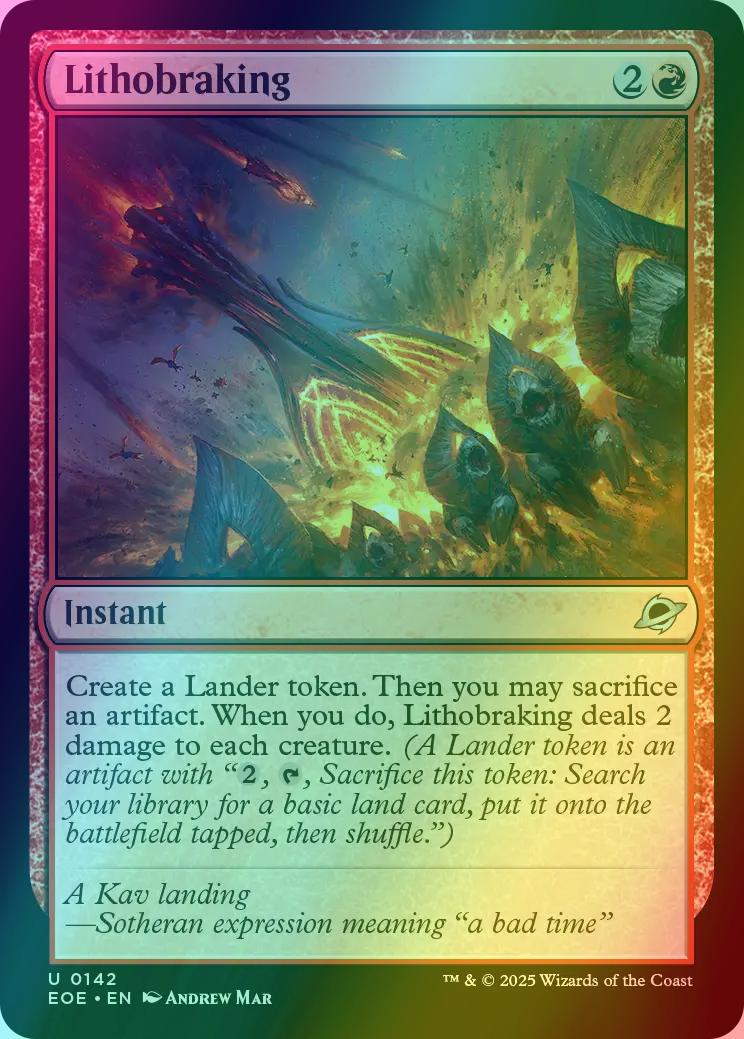 Lithobraking [142] [Edge of Eternities] [Foil]