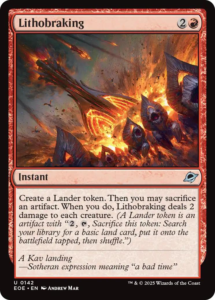 Lithobraking [142] [Edge of Eternities] [Non-Foil]