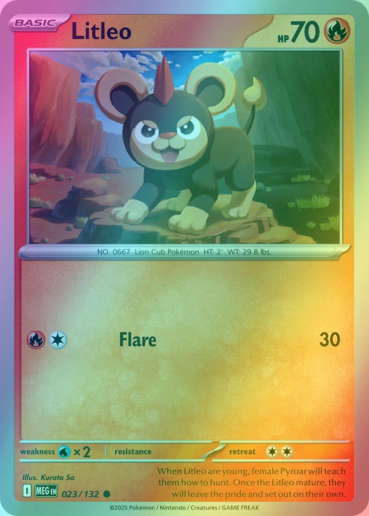 Litleo - 023/132 - Common [me01-023] [Reverse Holo]